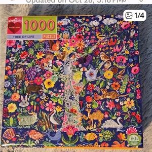 Eeboo Colorful Tree of Life Puzzle